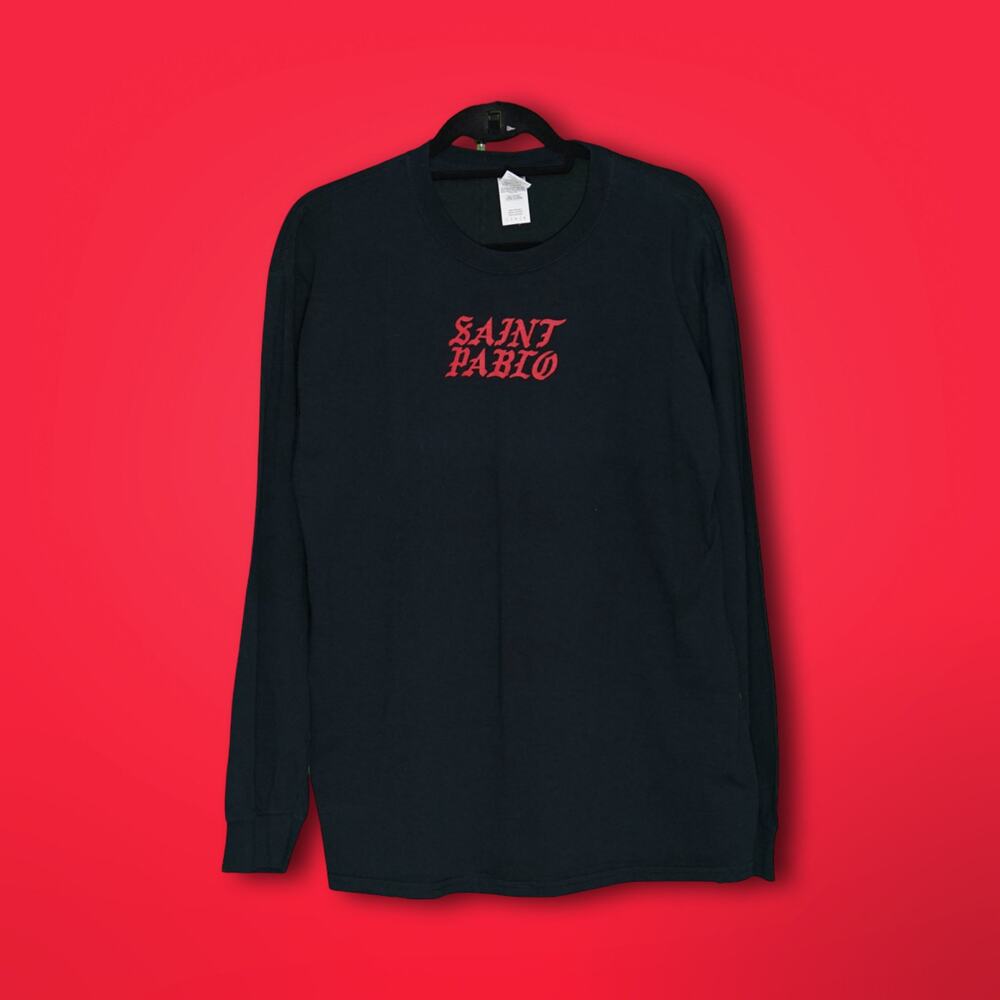 Kanye West Saint Pablo Tour Long Sleeve Shirt - Large - Picture 7 of 8